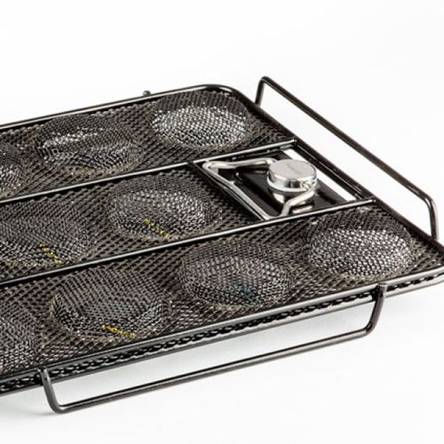 Instrument sterilization tray - Plastifil SA - stainless steel / wire
