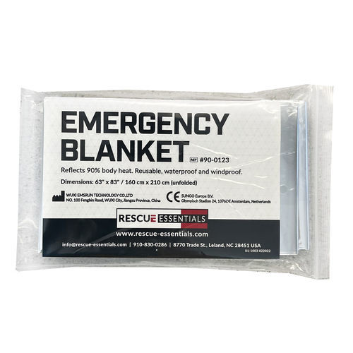 Emergency blanket - 90-0123 - Rescue Essentials - warming