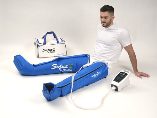 Leg pressure therapy unit - Tecnosix PR-TH - Sixtus Italia - transportable / 4 independent cells