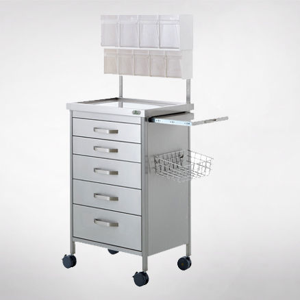 Anesthesia trolley - 24140  - Üzümcü Hospital Equipment - sterilization / for operating rooms / equipment