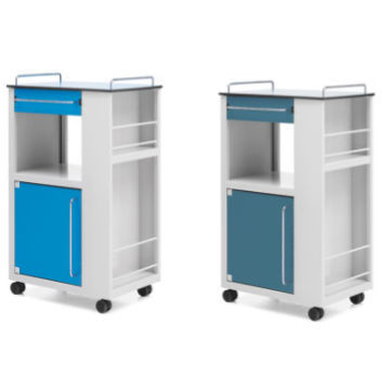 Bedside cabinet on casters - 101814 - Valiamo - with drawers