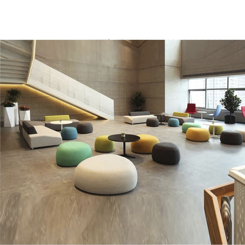 Waiting room sofa - SJ5203 - Foshan Oshujian Furniture Manufacturing Co., Ltd - for doctor's office / 2-person / 3-seater
