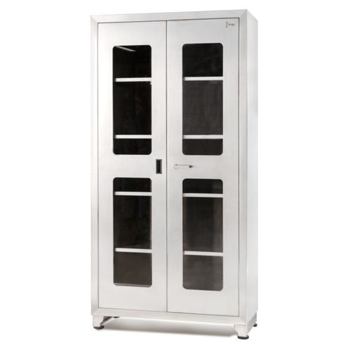 Sterile material cabinet - Palakkad Surgical Industries - hospital / with shelf / with door