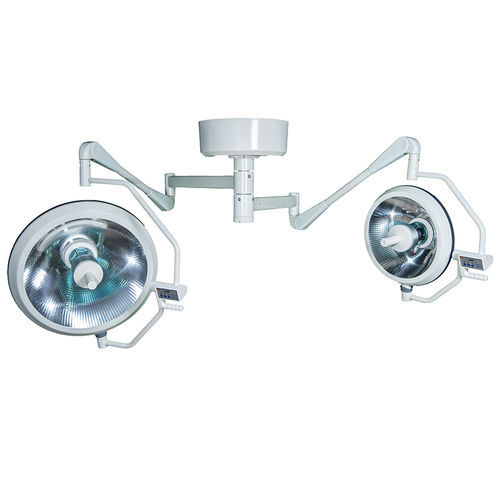 Ceiling-mounted surgical light - SX-I700/500 - Jiangsu Suxin Medical Equipment - halogen / for operating rooms / 2-arm