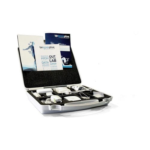 8-channel biosignal acquisition system - Professional Kit - PLUX - Wireless Biosignals, SA - for research / portable / Bluetooth