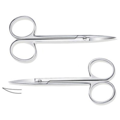 Ophthalmic surgery scissors - 116-1101 - Tangshan UMG Medical Instrument - blade / for humans / curved