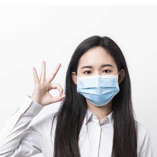 Type IIR surgical mask - surgical masks - Tangshan UMG Medical Instrument - box of 50 / disposable / 3-ply
