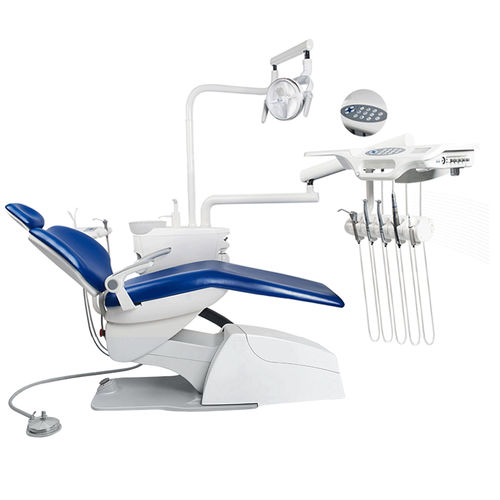 Dental unit with electric chair - S2313 - Tangshan UMG Medical Instrument - with delivery system / with LED light