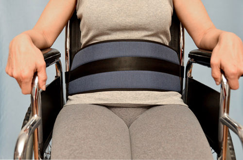 Wheelchair fixation strap - 2100 - Comercial Nespral - abdominal / padded