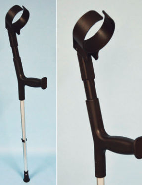 Forearm crutch - 01090 - Comercial Nespral - adult / height-adjustable