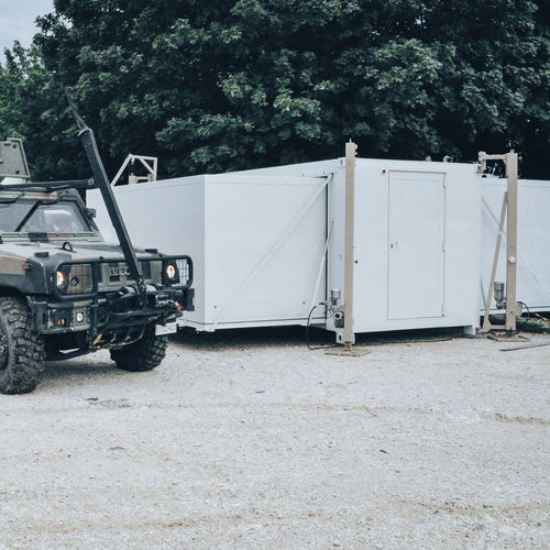 Emergency mobile health vehicle - EMERGENCY SOLUTIONS SRL - for medical simulation / container