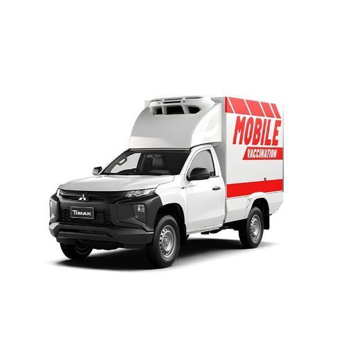 Vaccine transport mobile health vehicle - Mobile Vaccination - Timak Shpk - van / box / 4x4