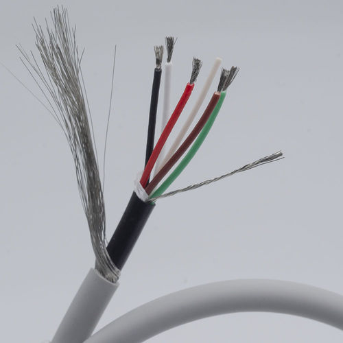 ECG cable - EC205S-004 - Shenzhen Yong Qiang Fu Industry