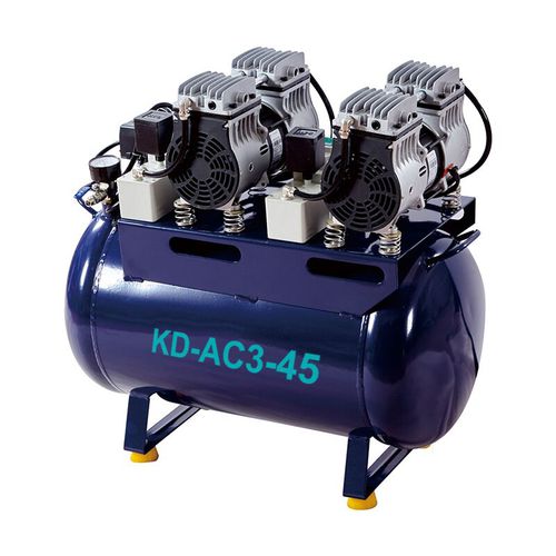 Dental air compressor - KD-AC3-45 - Foshan Koala Medical Technology - 2-workstation / oil-free