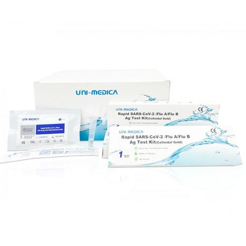 Rapid flu test - 30021000 - Shenzhen unimed-global technology Co.,LTD - protein / SARS-COV-2 / nasal
