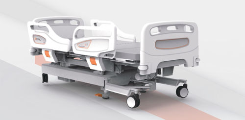 Hospital bed - AI8 - Shandong Zepu Medical Technology - electric / height-adjustable / on casters