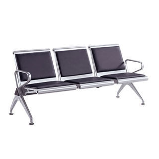 Waiting room chair - PS-SST12 - Hengshui Plus Medical Devices Technology Co., Ltd. - with armrests