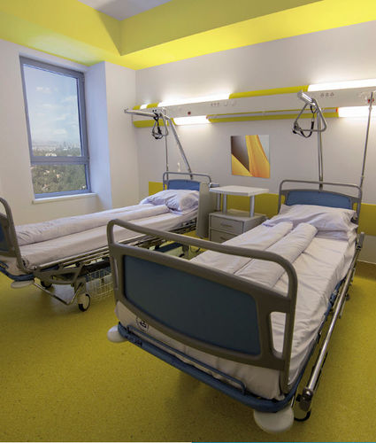 Wall-mounted bed head unit - Ardys - Norclinic - LED