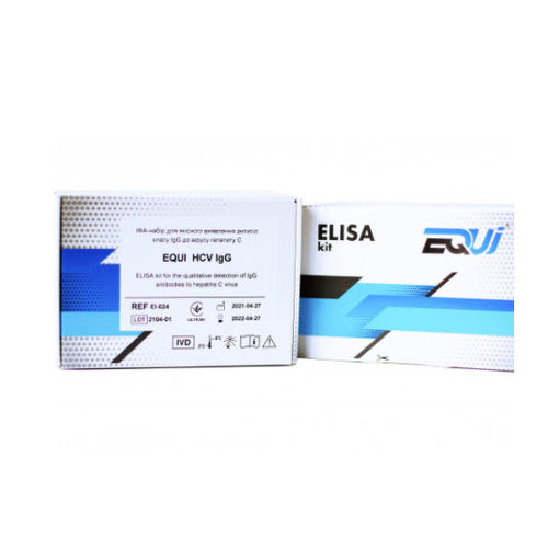Hepatitis C test kit - EI-024 - Equi - IgG / virus / ELISA