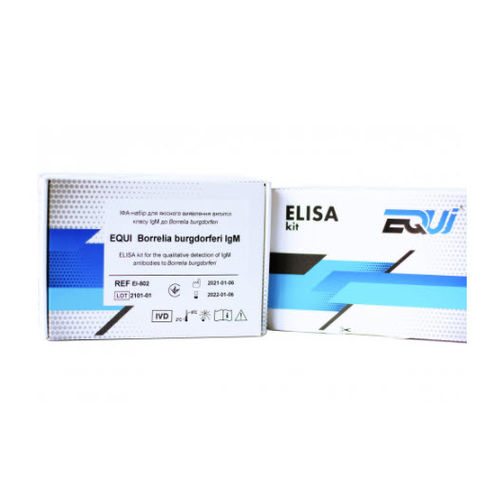 Lyme disease test kit EI802 Equi IgM / Borrelia burgdorferi / ELISA
