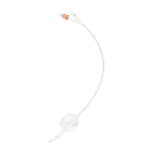 Urine drainage catheter - 1115 series - Cathwide Medical - urethral / balloon / Tiemann tip