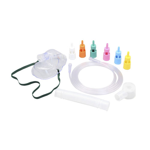 Adjustable oxygen mask - 4300 series - Cathwide Medical - Venturi / transparent