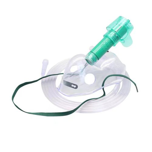 Transparent oxygen mask - 4302000 series - Cathwide Medical - Venturi / adjustable