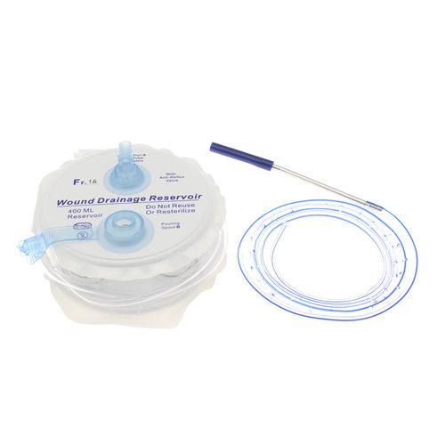 Wound drainage set - 71007120 - Cathwide Medical - PVC / silicone