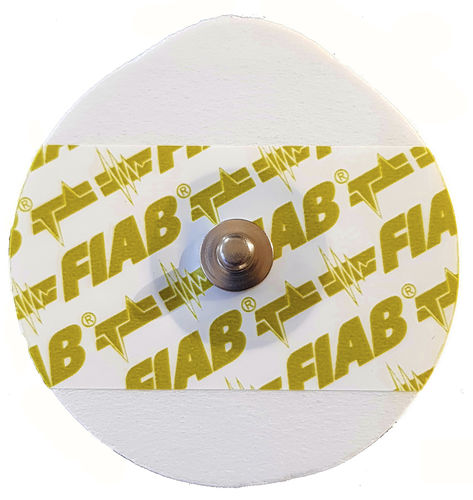 Pad ECG electrode - F9060 - FIABFIAB - monitoring / cutaneous / disposable