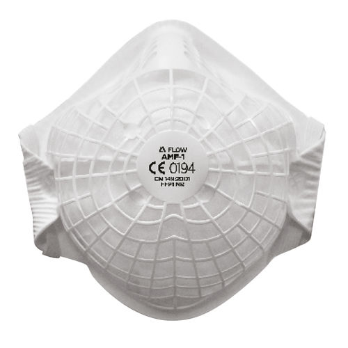 FFP1 respirator - AMF-1 - Globus Group - polypropylene / with exhalation valve / cup shaped