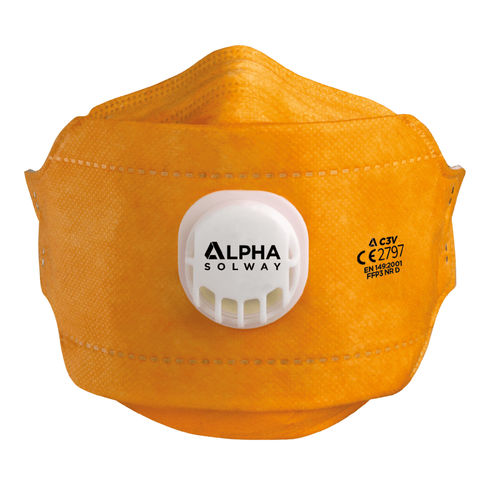 FFP3 respirator - C3V - Globus Group - polypropylene / latex-free / fabric