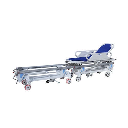 Surgery unit stretcher trolley - HB-S - Nanjing FoiNoe - manual / height-adjustable