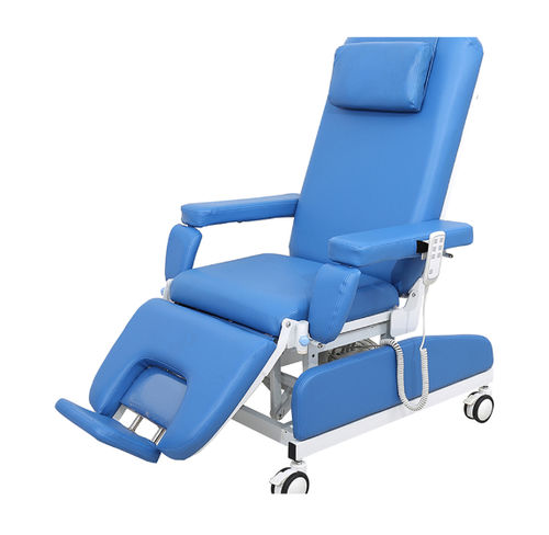 Electric blood donor chair - Luxury - Nanjing FoiNoe - 3-section / on casters / fixed-height