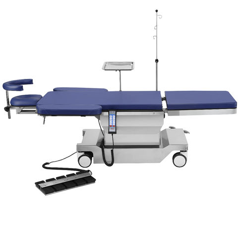 Ophthalmic operating table - FYE200A - Jiangsu Fuyou Medical - electric / with armrest / 3-section
