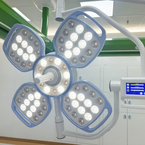 Wall-mounted surgical light - FY-4W - Jiangsu Fuyou Medical - LED / dental / veterinary