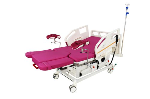 Gynecological operating table - FY-M400 - Jiangsu Fuyou Medical - electric / adjustable height / tilting