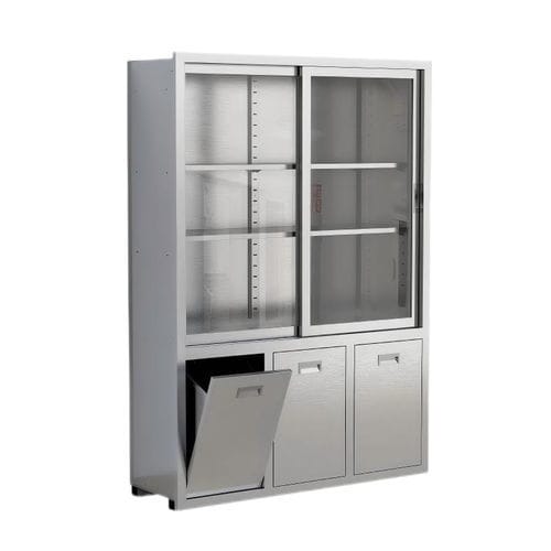 Medicine cabinet - Jiangsu Fuyou Medical - hospital / with door / with shelf