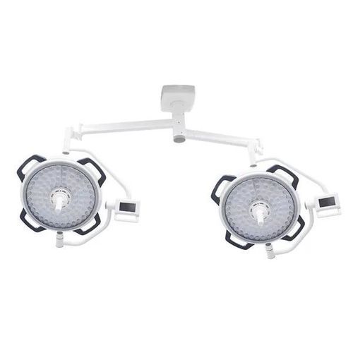 Ceiling-mounted surgical light - Woosn800+800 - Jiangsu Fuyou Medical - LED / for operating rooms / 2-arm