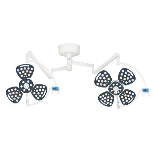 Ceiling-mounted surgical light - FY-3+4A - Jiangsu Fuyou Medical - LED / for operating rooms / gynecology