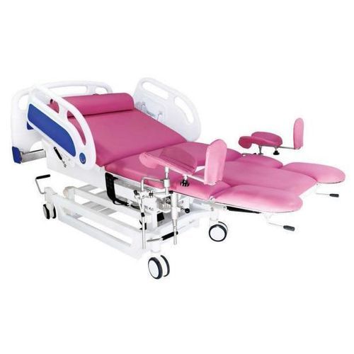 Gynecological operating table - FY-V02-B2 - Jiangsu Fuyou Medical - electric / adjustable height / with legrest