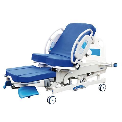 Electric delivery table - FY-V02-C2(CPR) - Jiangsu Fuyou Medical - floor-mounted