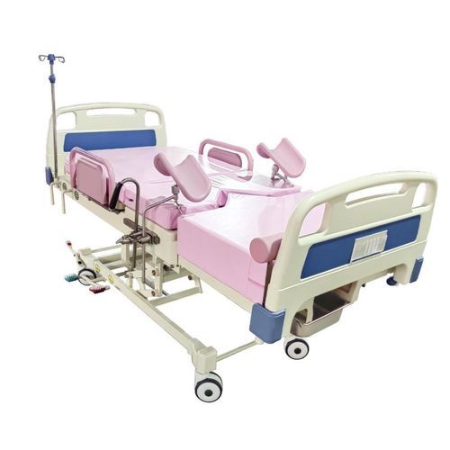 Gynecological operating table - FY-V02-D - Jiangsu Fuyou Medical - hydraulic / adjustable height / with legrest