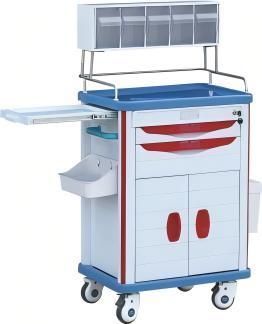 Anesthesia trolley - FY-AT005 / 005 H - Jiangsu Fuyou Medical - for medicine / storage / plastic