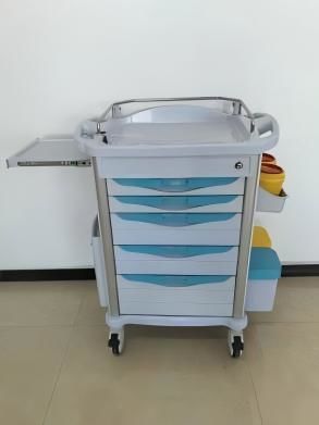 Emergency trolley - FY-MT 750-C - Jiangsu Fuyou Medical - hospital / medication / for medicine