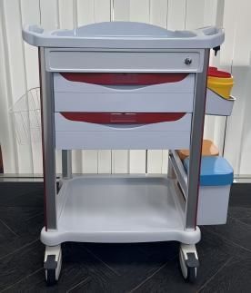 Emergency trolley - FY-CT750-02 - Jiangsu Fuyou Medical - medical / hospital / waste
