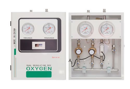 Air pressure reducer station - Jiangsu Fuyou Medical - oxygen / for hospitals / dual-stage