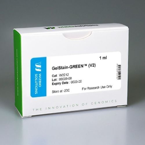 Staining solution reagent - GelStain-GREEN™  - Wizbiosolutions Inc. - for research / for nucleic acids