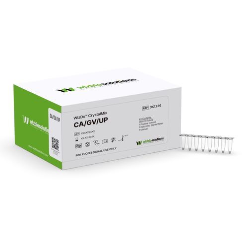 Solution reagent kit - WizDx™ CrystalMix - Wizbiosolutions Inc. - laboratory / for PCR / lyophilized