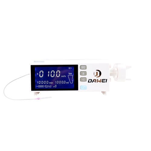Veterinary syringe pump - Dawei Medical - 1-way / with touch screen