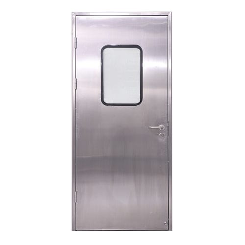 Hospital door - Airkey Envirotech Co., Ltd. - sliding / roll-up / stainless steel
